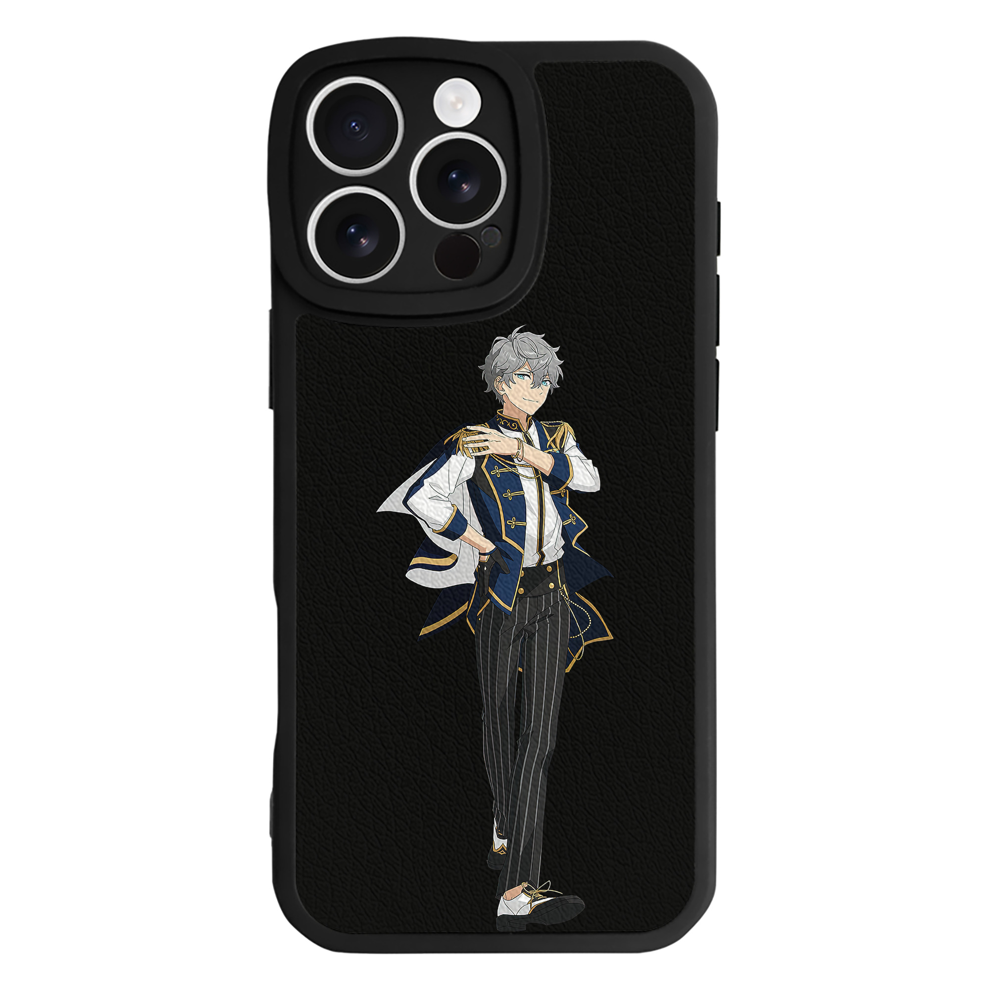 （画像用） あんさんぶるスターズ! Ensemble Stars 【iPhone 16シリーズ対応】シリコンスマホケース（レザー調） 材質：シリコン